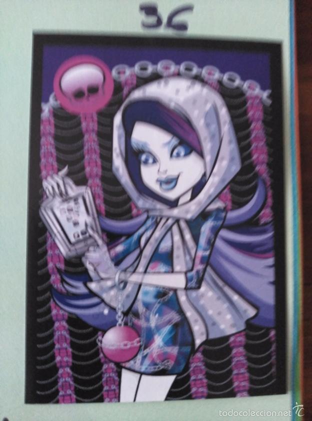 Coleccionismo cromos antiguos: MONSTER HIGH PANINI 36 - Foto 1