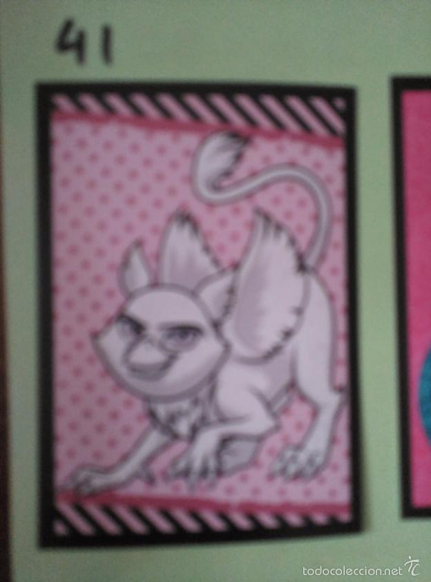 Coleccionismo cromos antiguos: MONSTER HIGH PANINI 41 - Foto 1