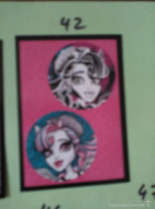 Coleccionismo cromos antiguos: MONSTER HIGH PANINI 42 - Foto 1