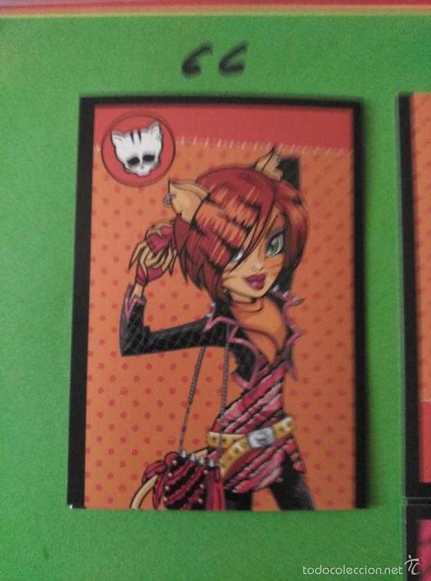 Coleccionismo cromos antiguos: MONSTER HIGH PANINI 66 - Foto 1