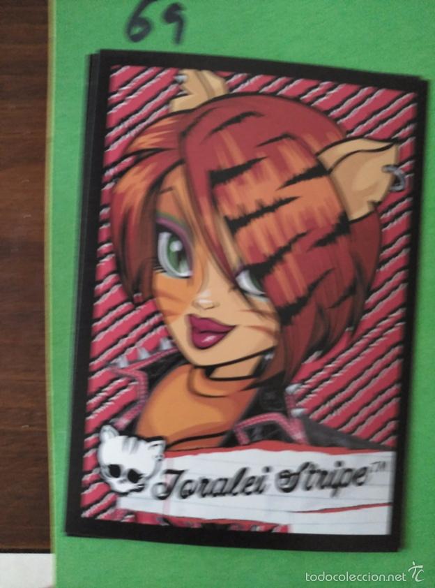 Coleccionismo cromos antiguos: MONSTER HIGH PANINI 69 - Foto 1