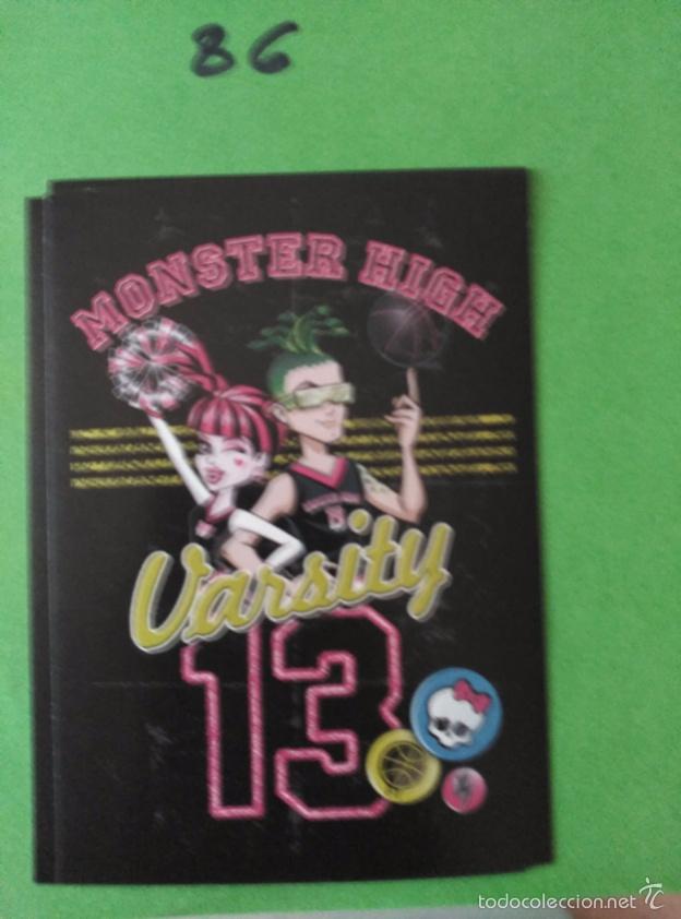 Coleccionismo cromos antiguos: MONSTER HIGH PANINI 86 - Foto 1