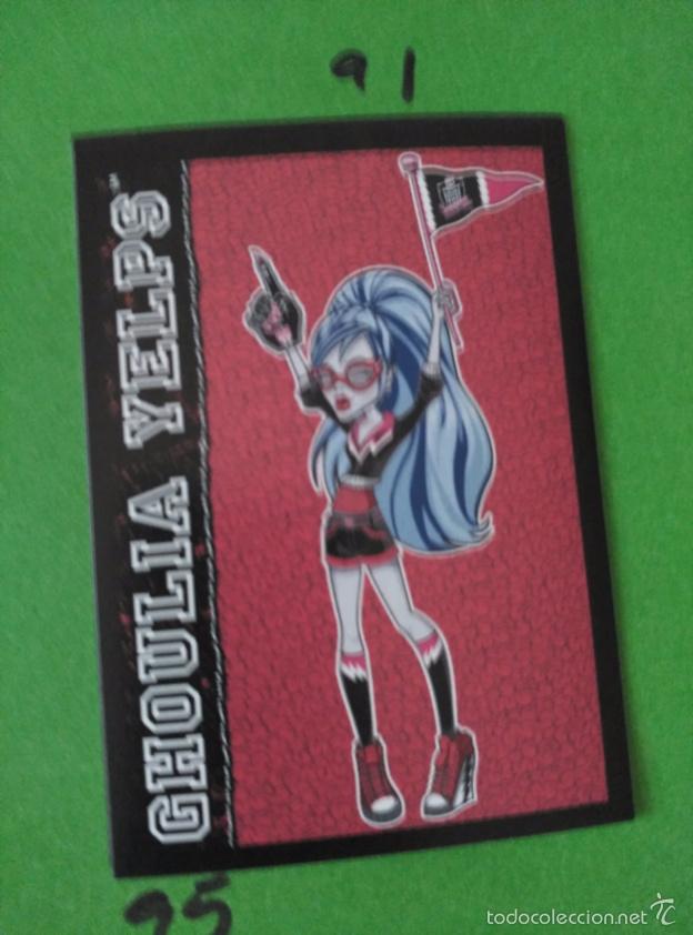 Coleccionismo cromos antiguos: MONSTER HIGH PANINI 91 - Foto 1