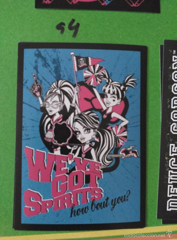Coleccionismo cromos antiguos: MONSTER HIGH PANINI 94 - Foto 1