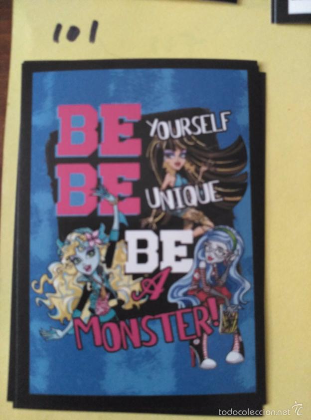 Coleccionismo cromos antiguos: MONSTER HIGH PANINI 101 - Foto 1