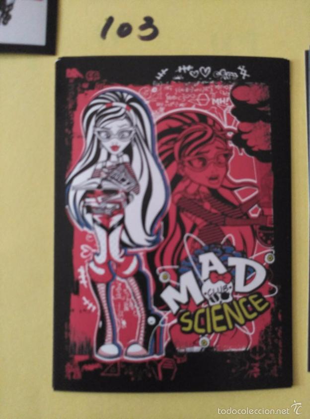 Coleccionismo cromos antiguos: MONSTER HIGH PANINI 103 - Foto 1