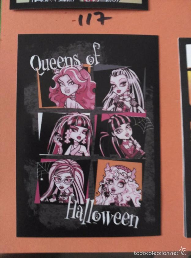 Coleccionismo cromos antiguos: MONSTER HIGH PANINI 117 - Foto 1