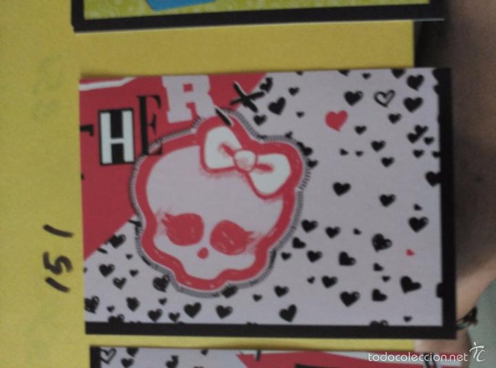 Coleccionismo cromos antiguos: MONSTER HIGH PANINI 151 - Foto 1