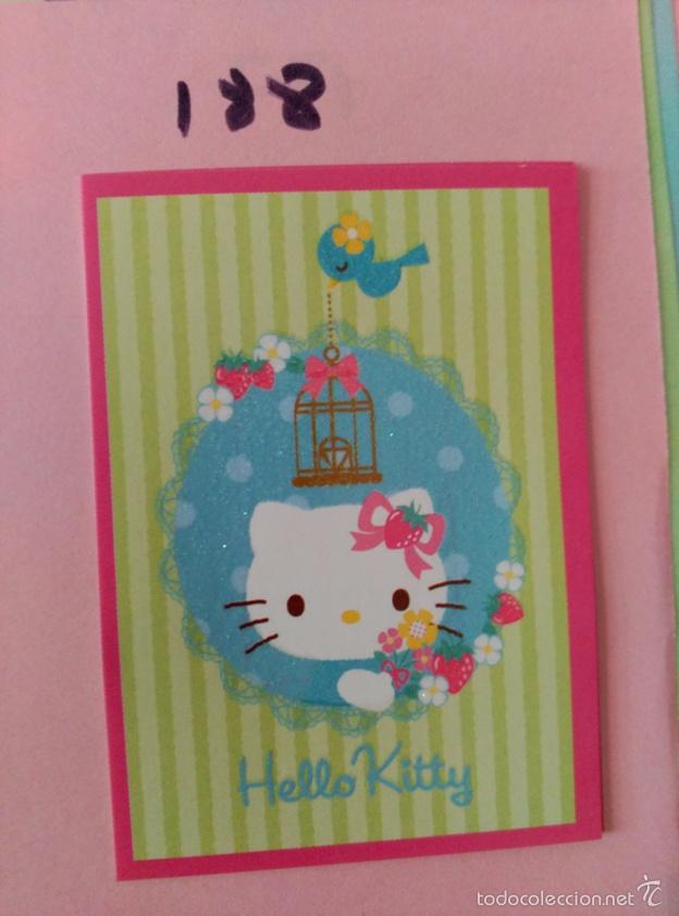 Coleccionismo cromos antiguos: HELLO KITTY IS ... PANINI 188 - Foto 1
