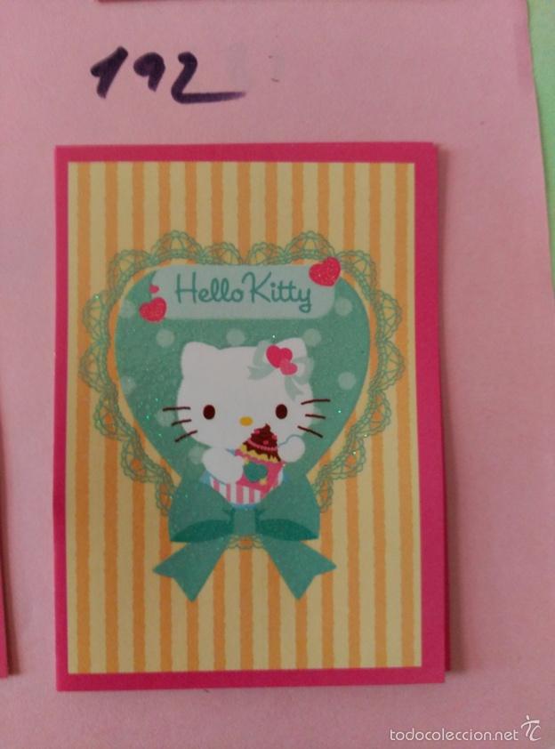 Coleccionismo cromos antiguos: HELLO KITTY IS ... PANINI 192 - Foto 1