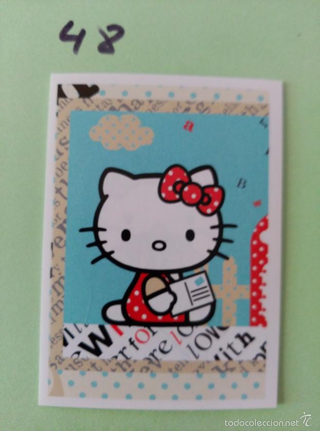 Coleccionismo cromos antiguos: HELLO KITTY IS ... PANINI 48 - Foto 1