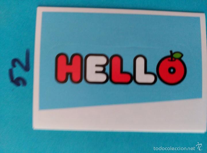 Coleccionismo cromos antiguos: HELLO KITTY IS ... PANINI 52 - Foto 1