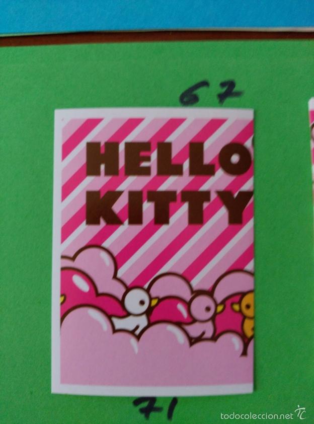 Coleccionismo cromos antiguos: HELLO KITTY IS ... PANINI 67 - Foto 1