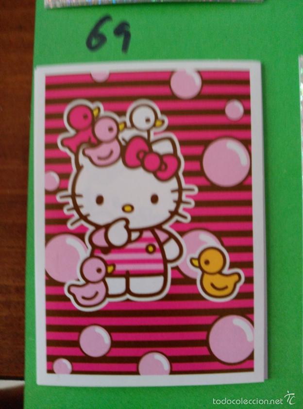 Coleccionismo cromos antiguos: HELLO KITTY IS ... PANINI 69 - Foto 1