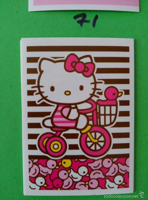 Coleccionismo cromos antiguos: HELLO KITTY IS ... PANINI 71 - Foto 1
