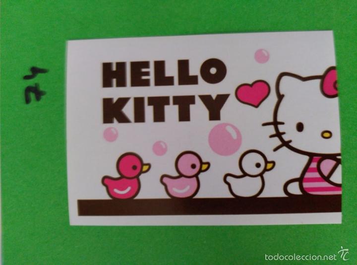 Coleccionismo cromos antiguos: HELLO KITTY IS ... PANINI 74 - Foto 1