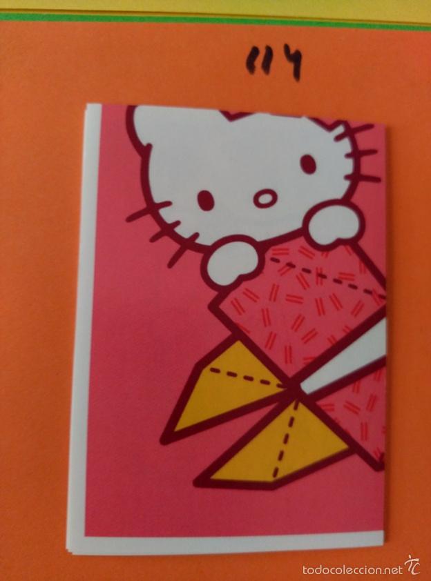 Coleccionismo cromos antiguos: HELLO KITTY IS ... PANINI 114 - Foto 1