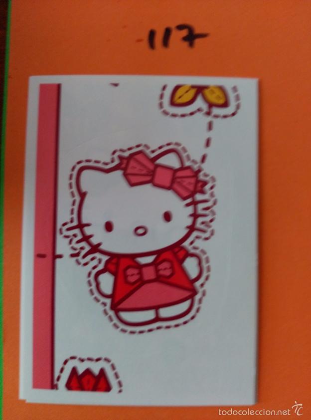 Coleccionismo cromos antiguos: HELLO KITTY IS ... PANINI 117 - Foto 1