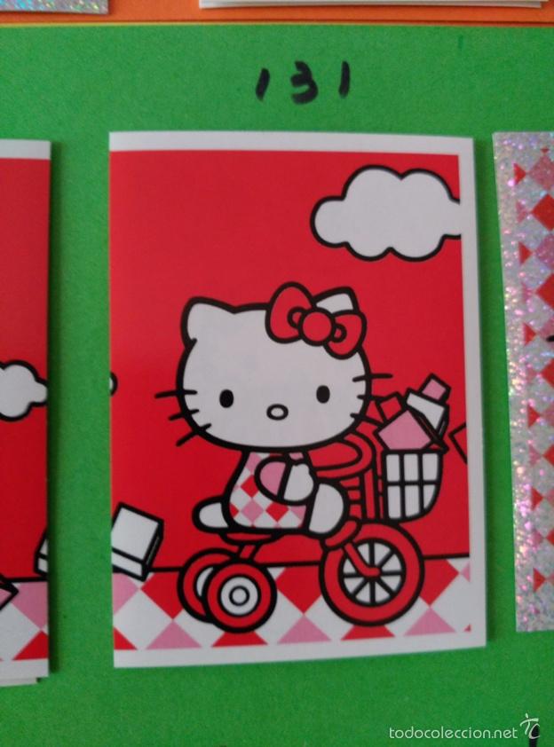 Coleccionismo cromos antiguos: HELLO KITTY IS ... PANINI 131 - Foto 1