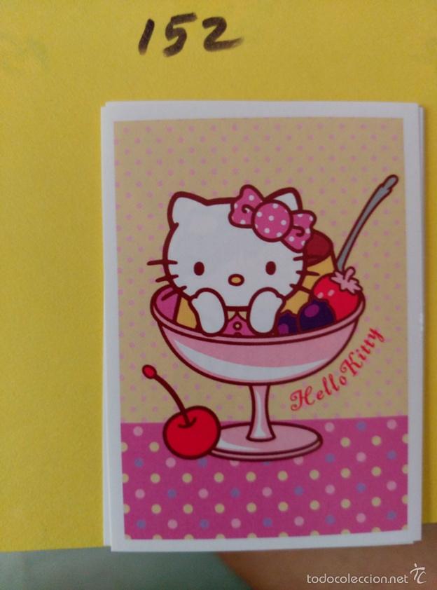 Coleccionismo cromos antiguos: HELLO KITTY IS ... PANINI 152 - Foto 1