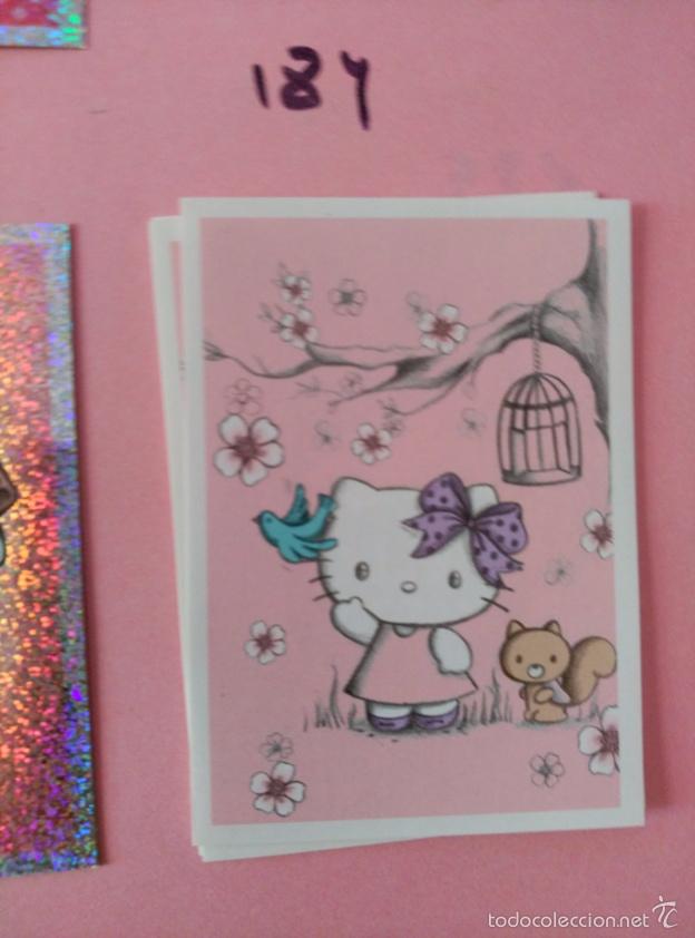 Coleccionismo cromos antiguos: HELLO KITTY IS ... PANINI 184 - Foto 1