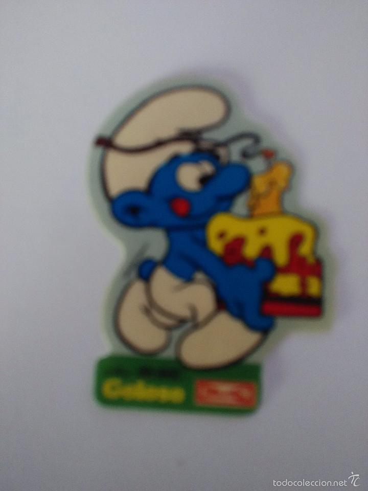 Coleccionismo Cromos antiguos: CROMO PEGATINA PANRICO PITUFO GOLOSO