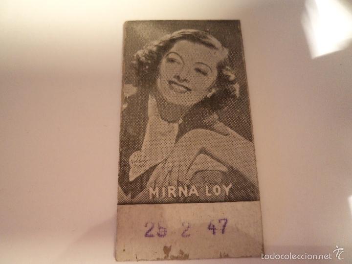 Coleccionismo cromos antiguos: cromo bascula mirna loy. (cr-2) - Foto 1