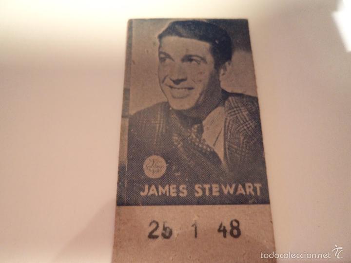 Coleccionismo cromos antiguos: cromo bascula james stewart. (cr-2) - Foto 1