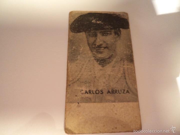 Coleccionismo cromos antiguos: cromo bascula carlos arruza. (cr-2) - Foto 1