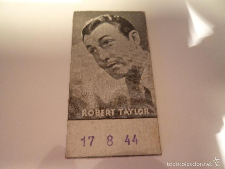 Coleccionismo cromos antiguos: cromo bascula robert tailor. (cr-2) - Foto 1