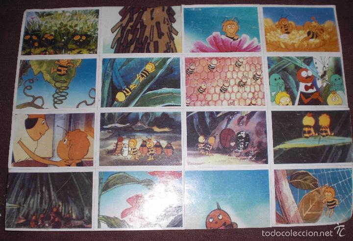 Coleccionismo cromos antiguos: Lote 16 cromos abeja maya RBA - Foto 1