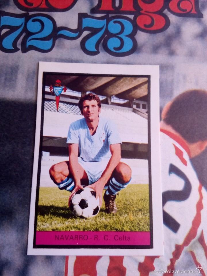 Coleccionismo cromos antiguos: Fher 72-73 navarro del celta de vigo - Foto 1
