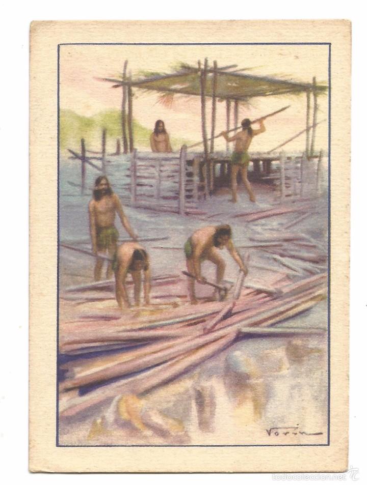 Coleccionismo cromos antiguos: HISTORIA DEL PROGRESO HUMANO .- 1&ordf; SERIE .- N&ordm; 17 - Foto 1