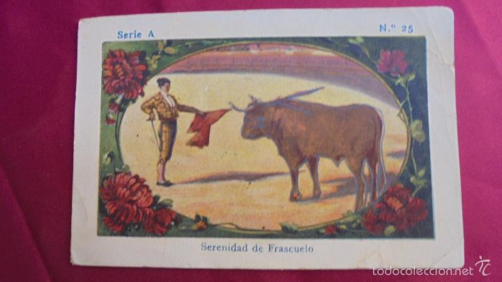 Coleccionismo Cromos antiguos: ANTIGUO CROMO. SERENEDAD DE FRASCUELO. SERIE A. N&ordm; 25. CHOCOLATE JAIME BOIX.