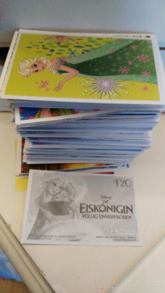 Colecionismo Cromos antigos: Lote cromos - FROZEN en el reino de los hielos - tambien venta individual