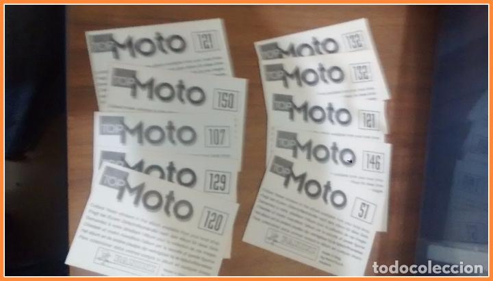 Coleccionismo cromos antiguos: Lote 44 cromos Top Moto de Panini - Foto 4
