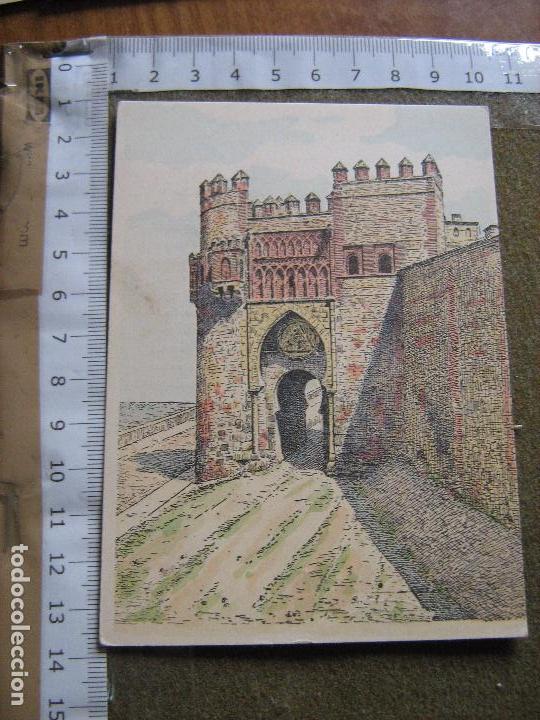 Coleccionismo Cromos antiguos: CROMO SUC. HERNANDO - MONUMENTOS HISTORICOS - PUERTA DEL SOL EN TOLEDO - SERIE II N&ordm; 2