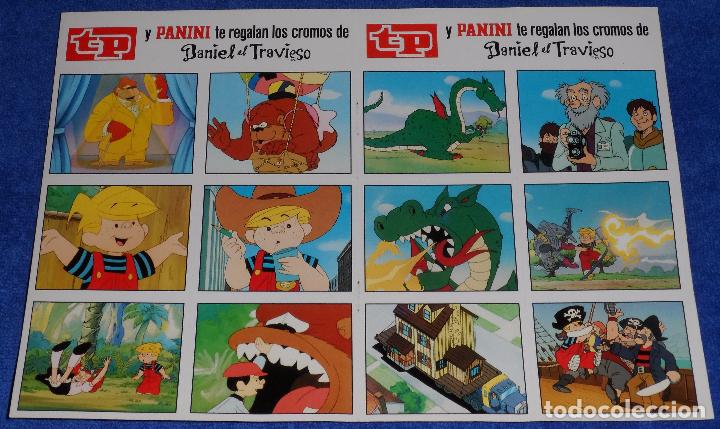 Coleccionismo cromos antiguos: Daniel el Travieso - Panini - Obsequio de Teleprograma - Foto 1