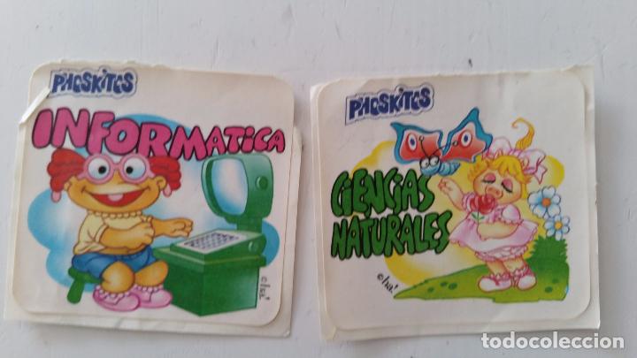 Coleccionismo Cromos antiguos: LOTE DE PEGATINAS DE PHOSKITOS DE LOS DIBUJOS ANIMADOS PEQUE&Ntilde;ECOS REF 9