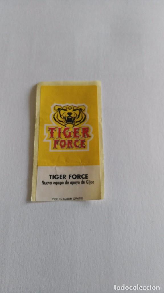Coleccionismo cromos antiguos: TIGER FORCE - GIJOE - cromo chicle - cromo chicles - Foto 1