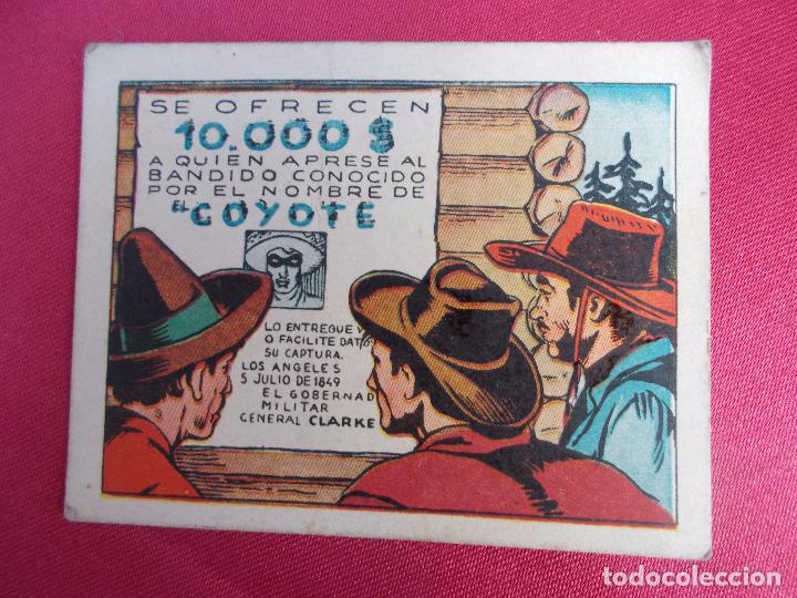 Coleccionismo cromos antiguos: ANTIGUO CROMO. N&ordm; 2. EL COYOTE. - Foto 1