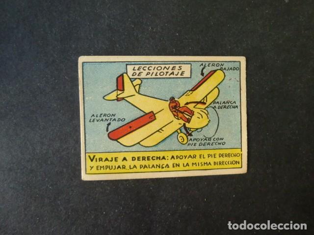 Sammeln alte Sammelbilder: CROMO ALBUM AVIACI&Oacute;N,LECCIONES DE PILOTAJE,EDICIONES CISNE,A&Ntilde;OS 40,NUNCA PEGADO