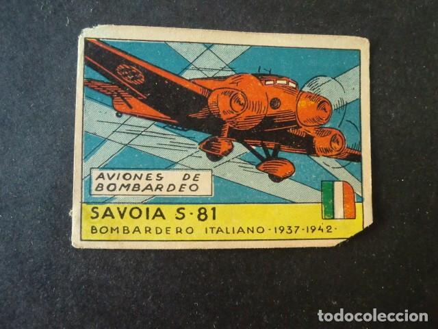 Sammeln alte Sammelbilder: CROMO ALBUM AVIACI&Oacute;N,AVIONES DE BOMBARDEO,EDICIONES CISNE,A&Ntilde;OS 40,NUNCA PEGADO,DEFECTO