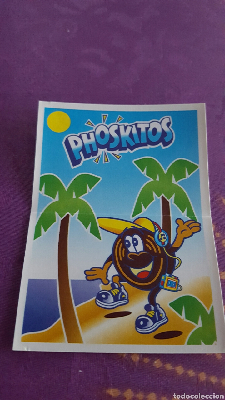 Coleccionismo cromos antiguos: Cromo phoskitos a&ntilde;os 90