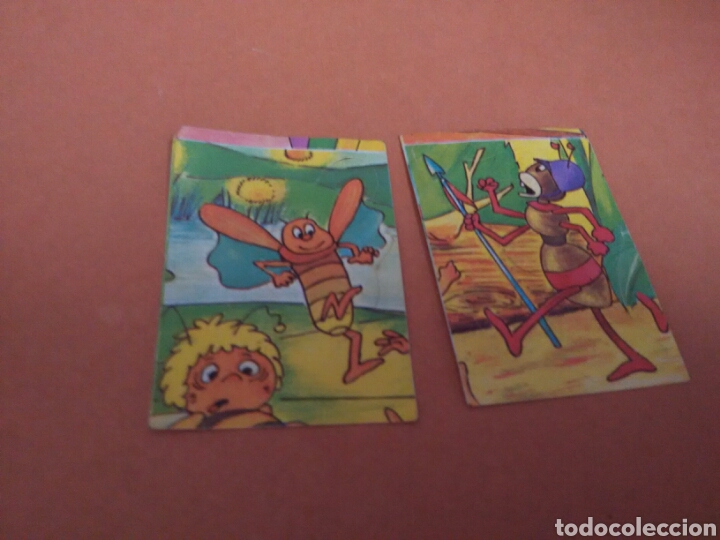 Coleccionismo cromos antiguos: 2 Cromos abeja maya - quelcom N&Uacute;MEROS 48 Y 243 - Foto 1