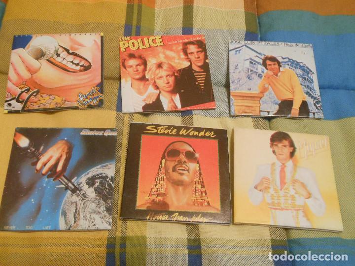 6 Cromos Disco Gum Chicles Cromo Cantantes Migu Buy Old Stickers At Todocoleccion