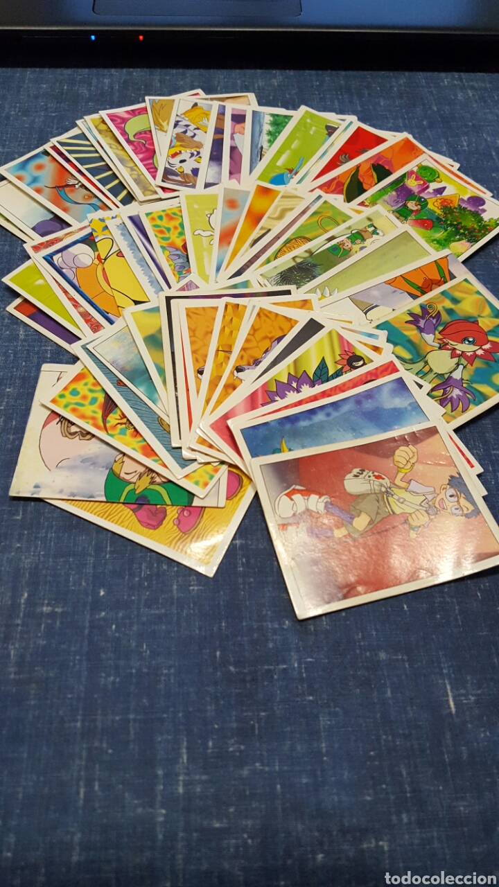 Coleccionismo cromos antiguos: Lote 57 cromos digimon panini a&ntilde;o 2000 - Foto 1