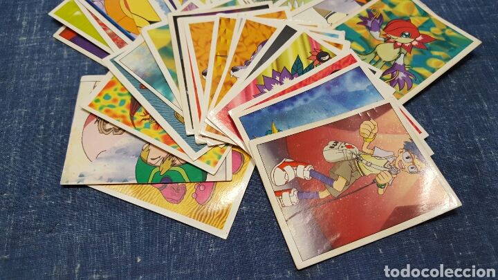Coleccionismo cromos antiguos: Lote 57 cromos digimon panini a&ntilde;o 2000 - Foto 2