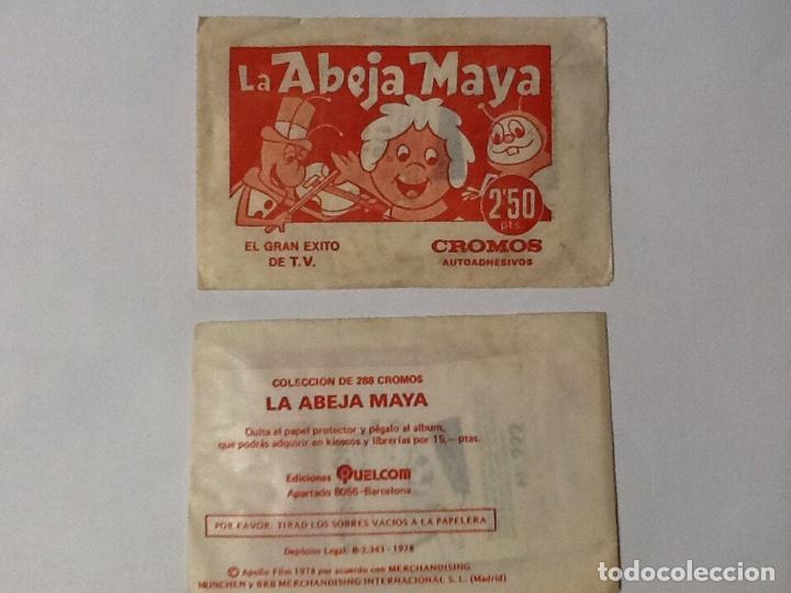 Coleccionismo cromos antiguos: Sobre sin abrir abeja maya ediciones quelcom 1978 1 sobre - Foto 1