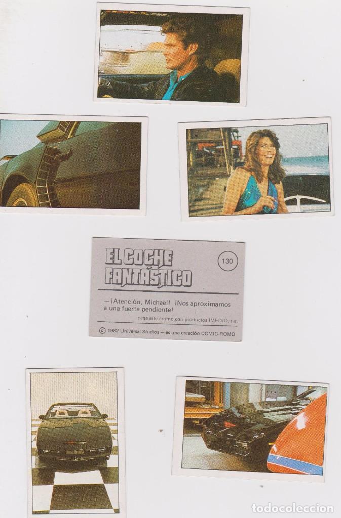Coleccionismo Cromos antiguos: EL COCHE FANTASTICO